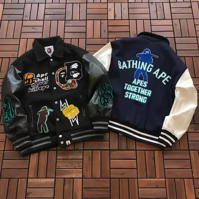 ¥~288 BAPE JACKET 55010903 (im 180CM 68KG iwear size M in the photo)