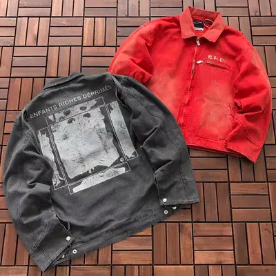 ¥~BLACK 355 RED 326 E.R.D JACKET 77010961 (im 176CM 58KG iwear size M in the photo)