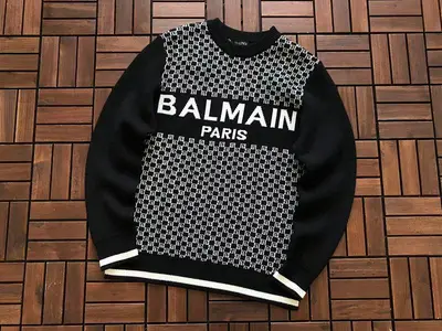 ¥~149 BALMAIN SWEATER 77010931 (im 176CM 58KG iwear size M in the photo)