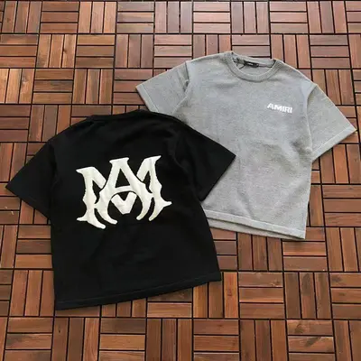 ¥~119 AMIRI T-SHIRT SWEATER 77010928 (im 176CM 58KG iwear size M in the photo)