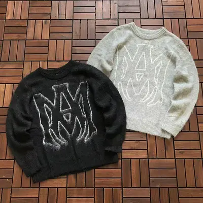 ¥~149 AMIRI SWEATER 77010927 (im 176CM 58KG iwear size M in the photo)