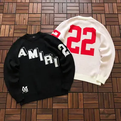 ￥~139 AMIRI SWEATER 77010925 (im 176CM 58KG iwear size M in the photo)