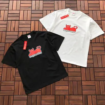 ￥~79 S🔥P🔥E🔥E & TOY MACHINE DEVIL CAT T-SHIRT 55011123 (im 176CM 58KG iwear size S in the photo)