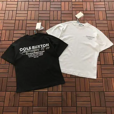 ￥~85 COLE BUXTON T-SHIRT 77011161 (im 176CM 58KG iwear size S in the photo)