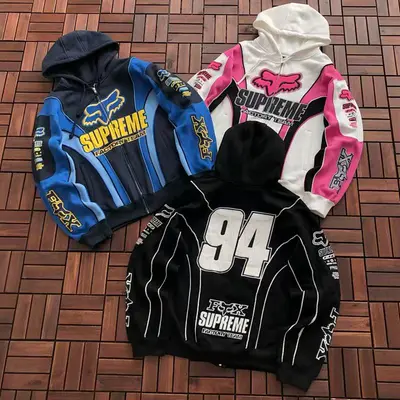 ￥419 S🔥P🔥E🔥E & FOX RACING HOODIE FLEECE 88011101 (im 176CM 58KG iwear size M in the photo)