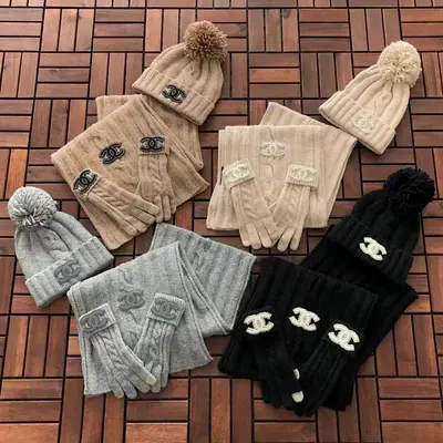 ¥ ~ 185 C🔥A🔥E🔥CAP SCARF GLOVE 55011128