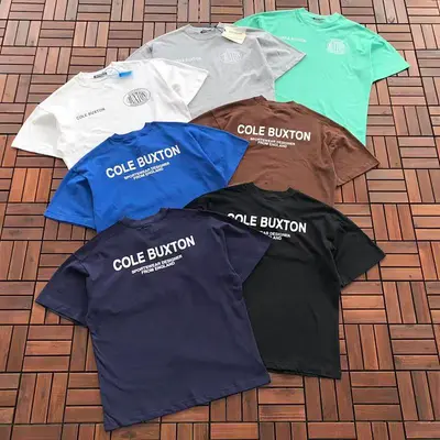 ¥~85 COLE BUXTON T-SHIRT 77011112 (im 176CM 58KG iwear size S in the photo)