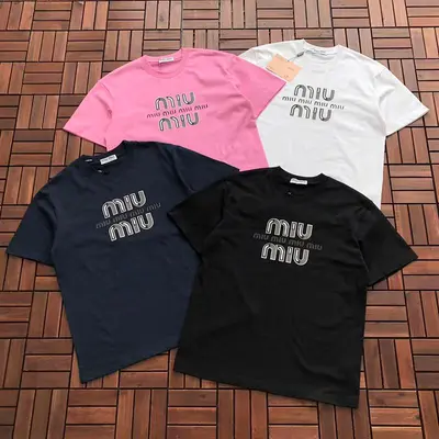 ￥~99 M🔥U M🔥U T-SHIRT 77011273 (im 176CM 58KG iwear size L in the photo)