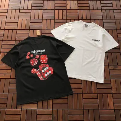 ￥~79 ST🔥S🔥Y T-SHIRT 77011265 (im 185CM 70KG iwear size M in the photo)
