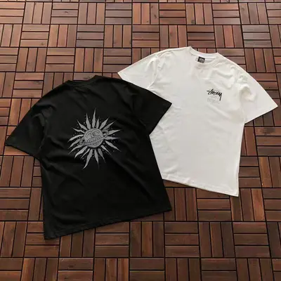 ￥~79 ST🔥S🔥Y T-SHIRT 77011264 (im 185CM 70KG iwear size M in the photo)