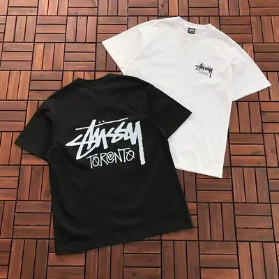 ￥~79 ST🔥S🔥Y T-SHIRT 77011258 (im 185CM 70KG iwear size M in the photo)