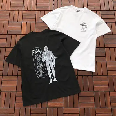 ￥~79 ST🔥S🔥Y T-SHIRT 77011248 (im 185CM 70KG iwear size M in the photo)