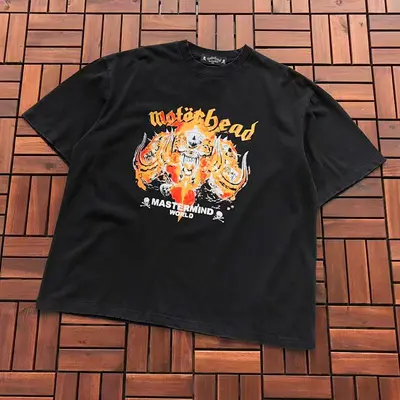 ￥~99 MASTERMIND T-SHIRT 77011245 (im 185CM 70KG iwear size M in the photo)