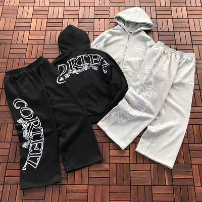 TOP￥~135 PANTS￥~125 C🔥RT🔥🔥Z HOODIE TROUSERS FLEECE 77011234