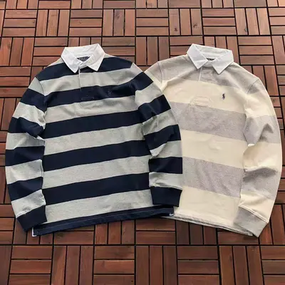 ￥~199 RA🔥PH🔥AU🔥EN LONG-SLEEVE POLO 66011272 (im 185CM 80KG iwear size M in the photo)