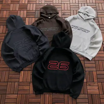 ¥~175 FOG HOODIE FLEECE 55011309 (im 176CM 58KG iwear size S in the photo)