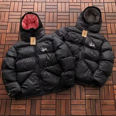 ￥~229 ST🔥S🔥Y COTTON JACKET 77011547 (im 176CM 58KG iwear size L in the photo)