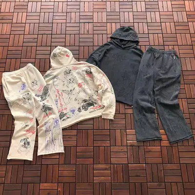 TOP ￥~189 PANTS ￥~169 REPRESENT HOODIE TROUSERS 77011546 (im 176CM 58KG iwear size S in the photo)