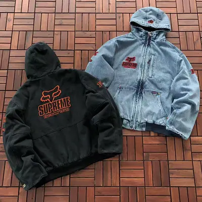 ￥458 S🔥P🔥E🔥E & FOX RACING COTTON JACKET 88011502