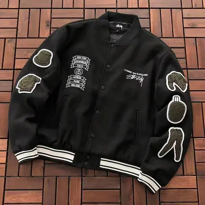 ￥~189 ST🔥S🔥Y & CDG JACKET 77011530 (im 185CM 80KG iwear size L in the photo)