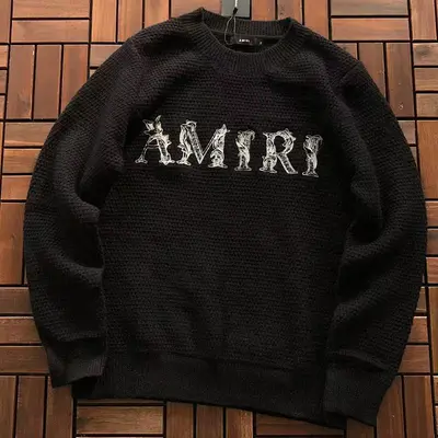¥~149 AMIRI SWEATER 77011707 (im 176CM 58KG iwear size M in the photo)