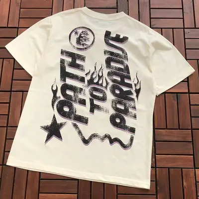 ￥~79 HELLSTAR T-SHIRT 77011646 (im 176CM 58KG iwear size M in the photo)