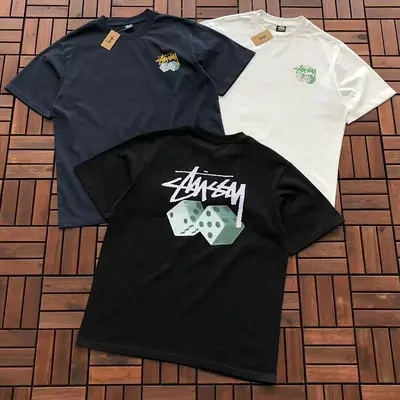 ￥~109 ST🔥S🔥Y T-SHIRT 55011629 (im 185CM 80KG iwear size M in the photo)