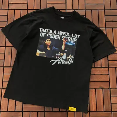 ￥~109 TH🔥T'S A AW🔥UL L🔥T OF C..T-SHIRT 55011601 (im 185CM 80KG iwear size L in the photo)