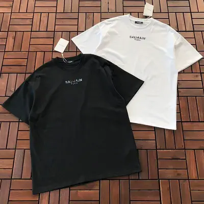 ¥~109 BALMAIN T-SHIRT 55011709 (im 185CM 80KG iwear size S in the photo)