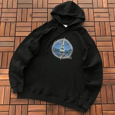 ¥~185 VETEMENTS HOODIE 55011860 (im 185CM 80KG iwear size M in the photo)