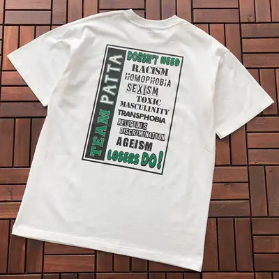 ¥~89 PATTA T-SHIRT 77011832 (im 180CM 68KG iwear size M in the photo)