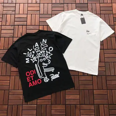 ¥~79 PATTA T-SHIRT 77011830 (im 180CM 68KG iwear size M in the photo)