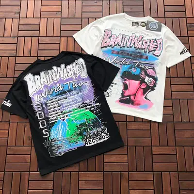 ￥~79 HELLSTAR T-SHIRT 77011820 (im 180CM 68KG iwear size M in the photo)