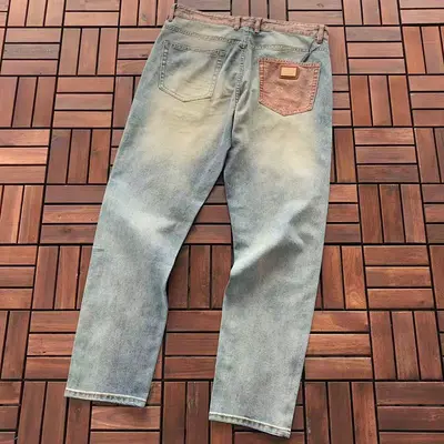￥~175 L🔥JEANS 66011921 (im 185CM 80KG iwear size 34 in the photo)