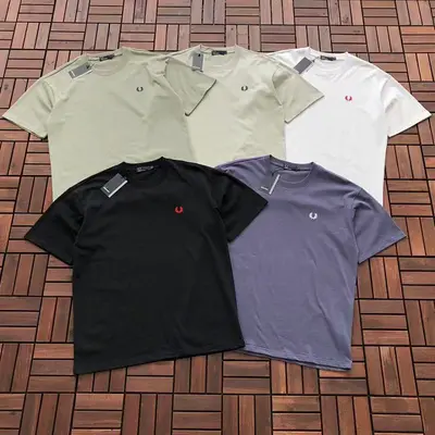 ￥~85 FRED PERRY T-SHIRT 66011913 (im 185CM 80KG iwear size L in the photo)