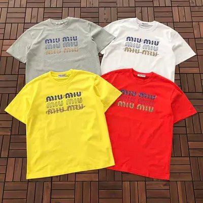 ￥~99 M🔥U M🔥U T-SHIRT 77012066 (im 176CM 58KG iwear size L in the photo)