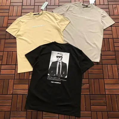 ￥~129 KARL LAGERFELD T-SHIRT 55012024 (im 176CM 58KG iwear size M in the photo)