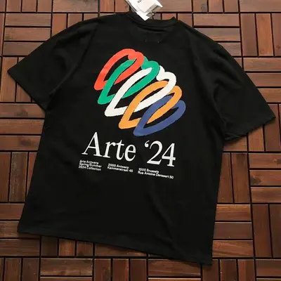 ￥~85 AR🔥E AN🔥W🔥RP T-SHIRT 77012053 (im 176CM 58KG iwear size M in the photo)