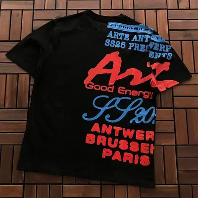 ￥~85 AR🔥E AN🔥W🔥RP T-SHIRT 77012073 (im 176CM 58KG iwear size M in the photo)