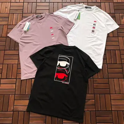 ¥~129 KARL LAGERFELD T-SHIRT 55012031 (im 176CM 58KG iwear size M in the photo)