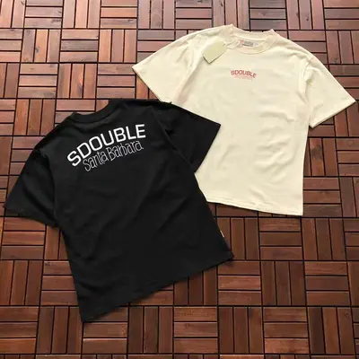¥~85 S/DOUBLE T-SHIRT 77012124 (im 176CM 58KG iwear size M in the photo)