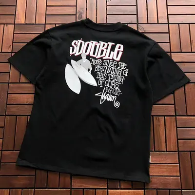 ¥~85 S/DOUBLE T-SHIRT 77012110 (im 176CM 58KG iwear size M in the photo)