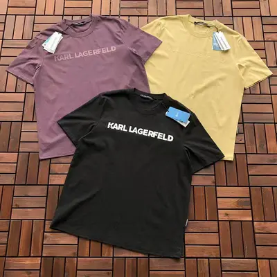 ¥ ~ 135 KARL LAGERFELD T-SHIRT 55012303 (im 185CM 80KG iwear size L in the photo)