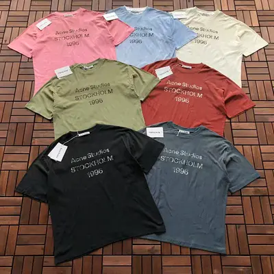 ¥~95 ACNE STUDIOS T-SHIRT 77012377 (im 185CM 80KG iwear size S in the photo)