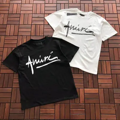 ¥~85 AMIRI T-SHIRT 77012537 (im 176CM 58KG iwear size M in the photo)