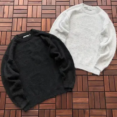 ¥~195 ACNE STUDIOS SWEATER 66012556 (im 176CM 58KG iwear size M in the photo)