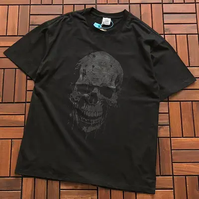 ¥~115 VETEMENTS T-SHIRT 66012550 (im 176CM 58KG iwear size M in the photo)
