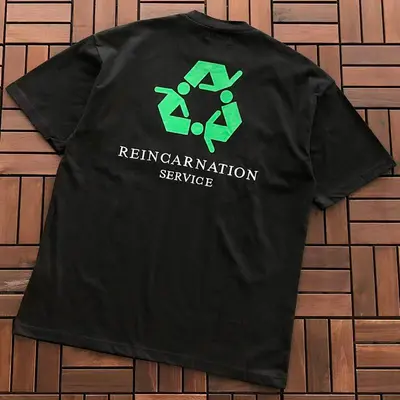 ¥~115 VETEMENTS T-SHIRT 66012563 (im 185CM 80KG iwear size M in the photo)