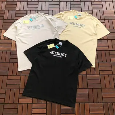 ¥ ~ 115 VETEMENTS T-SHIRT 66012539 (im 176CM 58KG iwear size M in the photo)