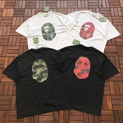 ￥~109 BAPE T-SHIRT 55012619 (im 180CM 68KG iwear size L in the photo)